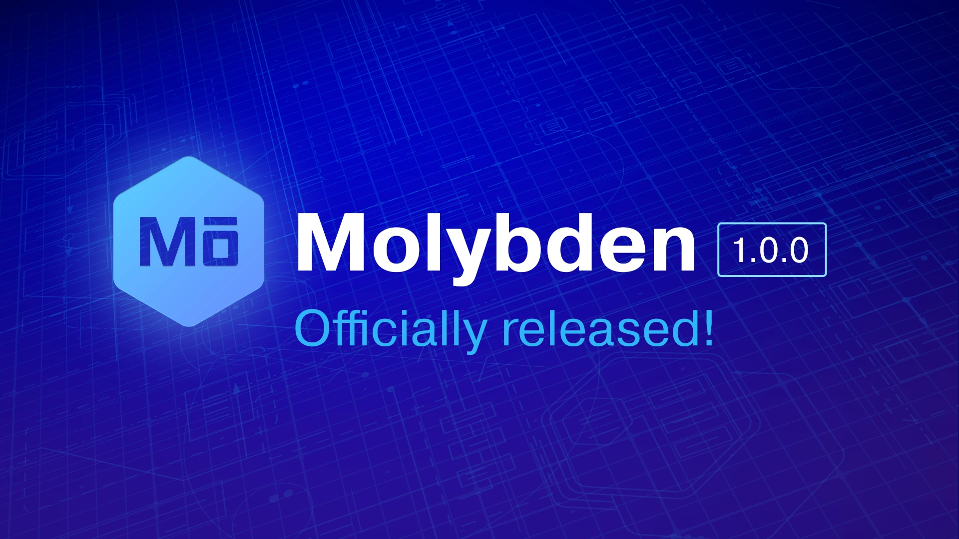 Molybden 1.0.0 is officially released